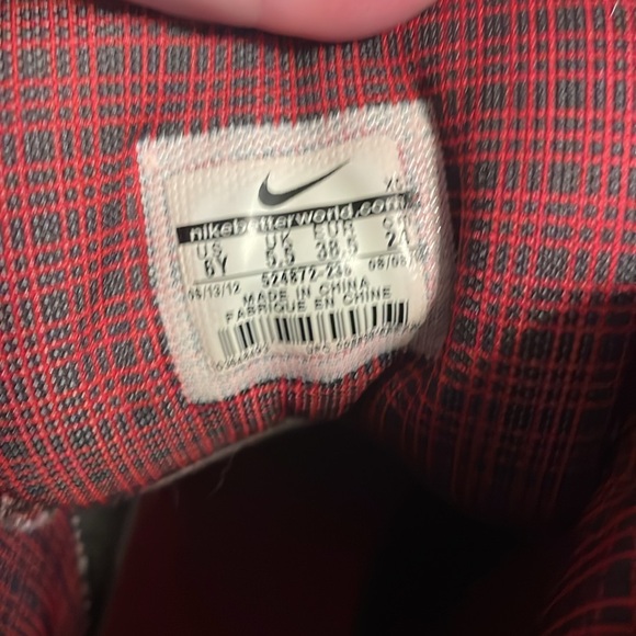 Nike Woodside ACG Hiking Trail Duck Brown/Green Boots (524872-236) Size 6y - Picture 7 of 10